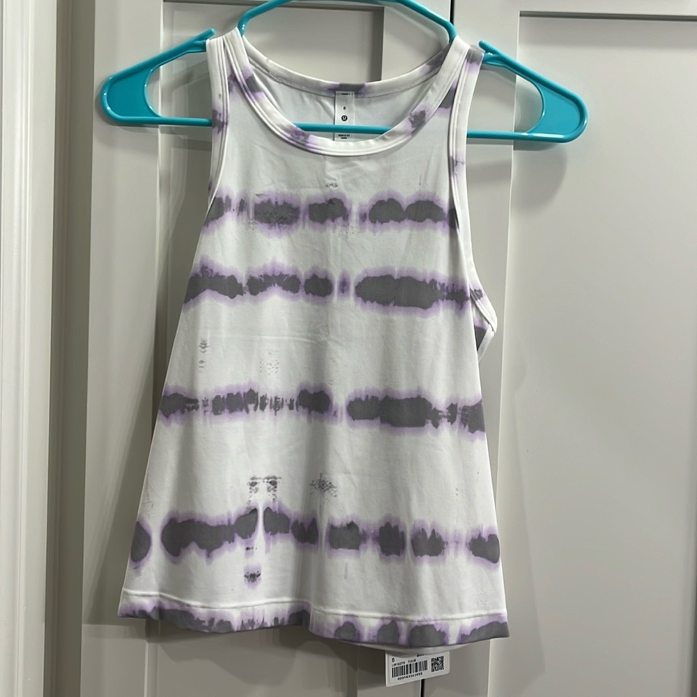 NWT Align waist-length racerback size 6